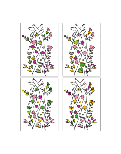 Kit De Arte-terapia: Entrelazados 25x35cm + Aurora