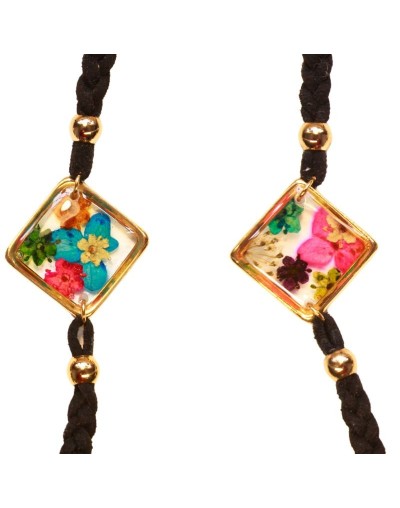 Manilla Dorada Trenzada