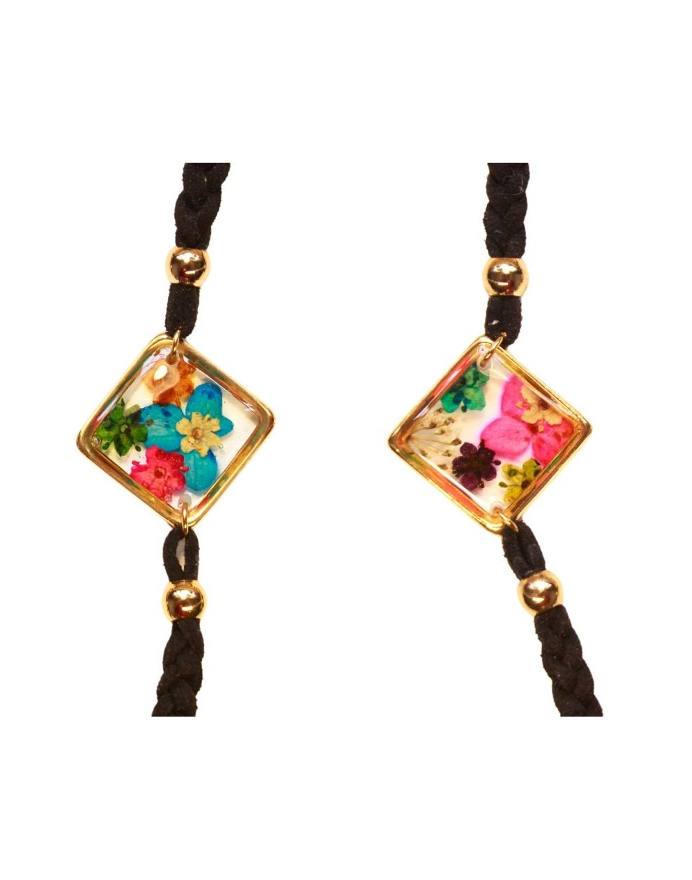 Manilla Dorada Trenzada