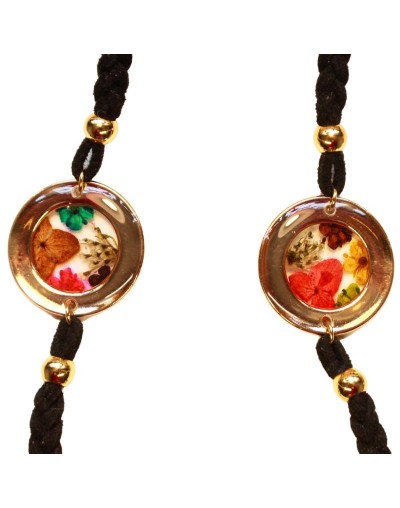 Manilla Dorada Trenzada