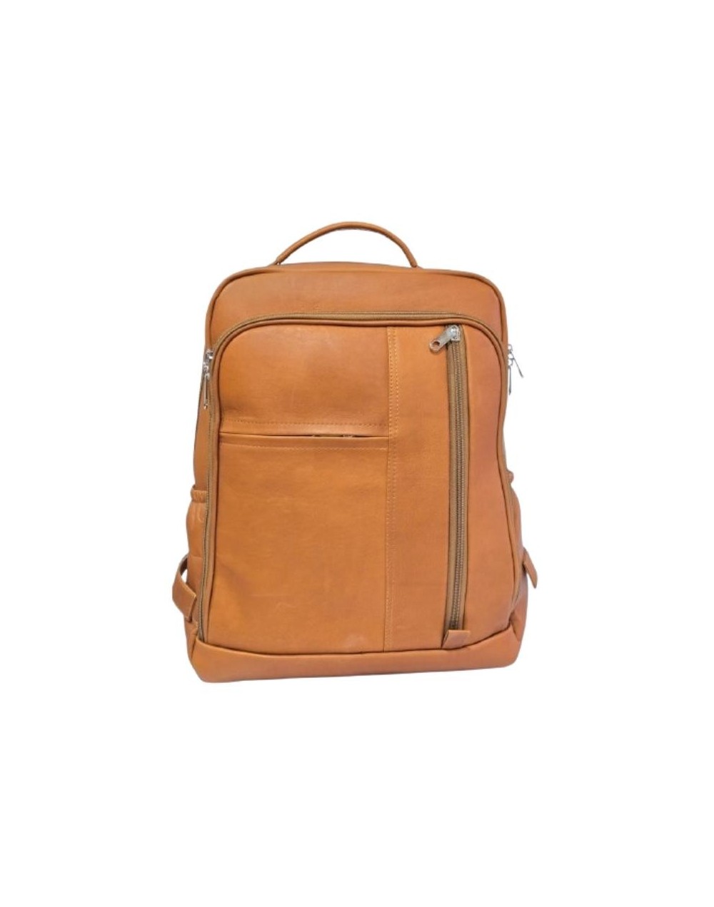 Morral de Cuero Tula Miel Caballero – Elegante y Funcional  Hecho en Colombia