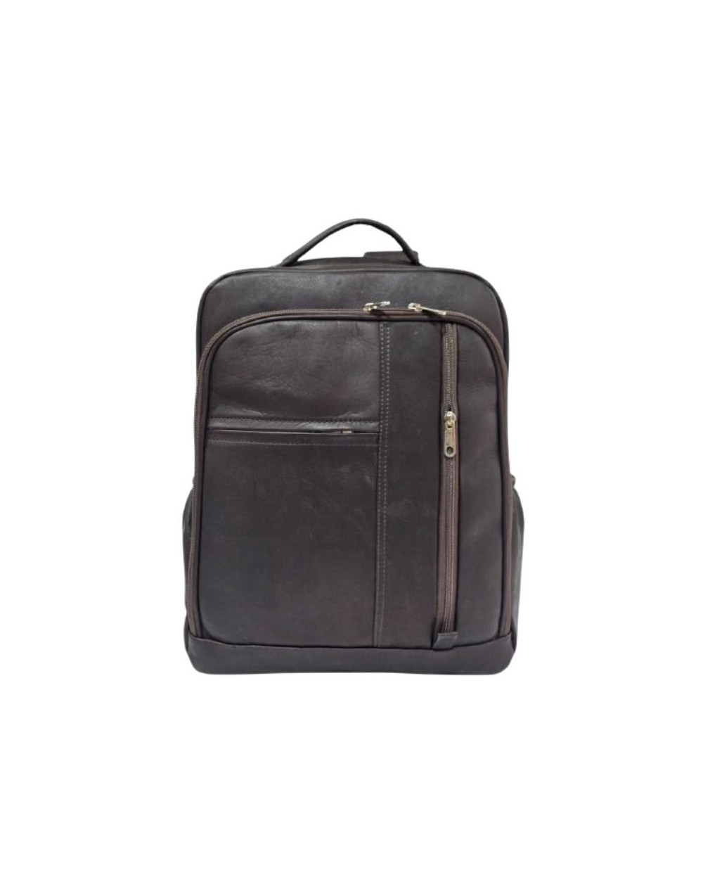 Morral de Cuero Café Caballero – Elegante y Funcional | Hecho en Colombia