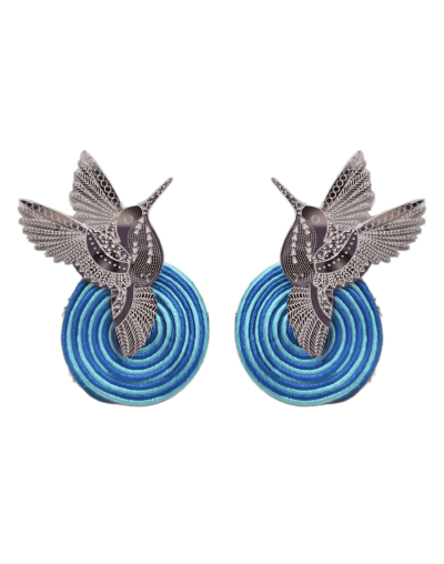 Aretes Colibrí