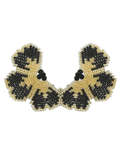 Aretes flor de lado NyD