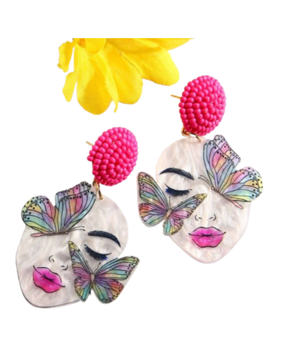 Aretes Sueños de Mariposa