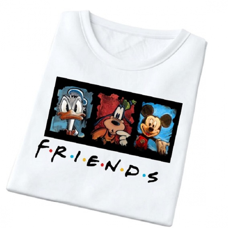 Camiseta Dama Mickey y sus amigos