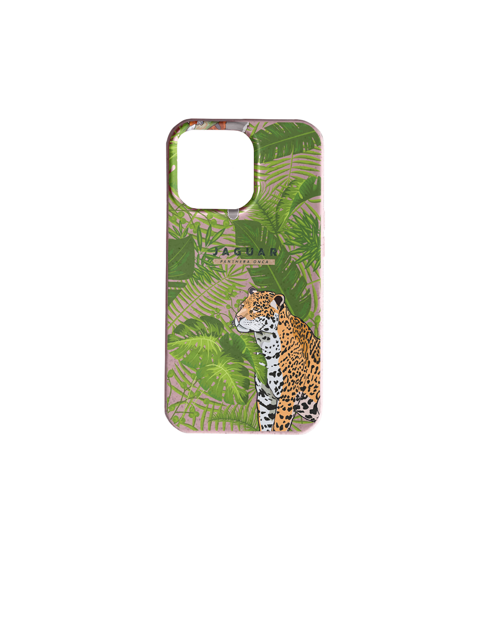 Case celular encanto de jaguar