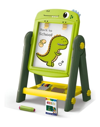 Tablero 2 En 1 Color Didáctico Magnético Para Niños