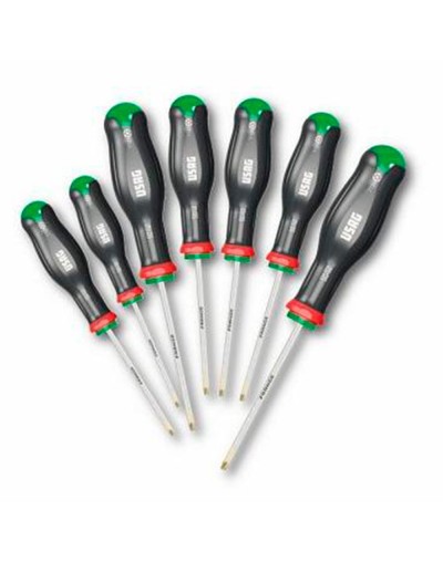 Juego de 7 destornilladores para tornillos Torx tamper resistant