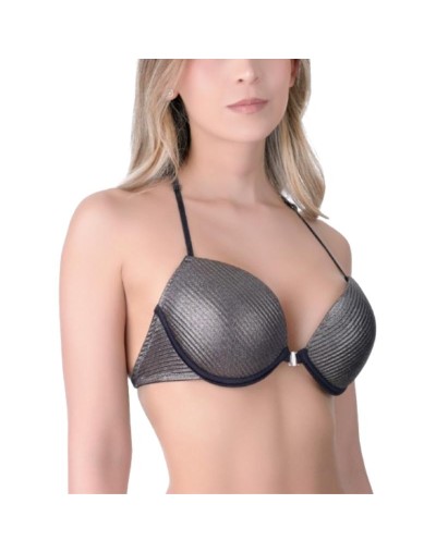 Brasier Swing Negro/Plata Gold Roset