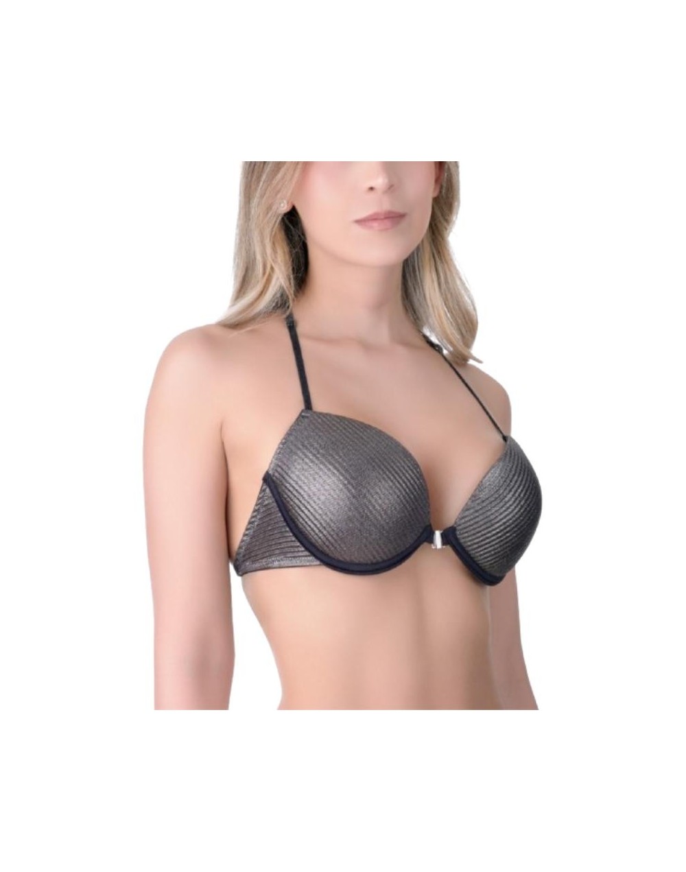 Brasier Swing Negro/Plata Gold Roset