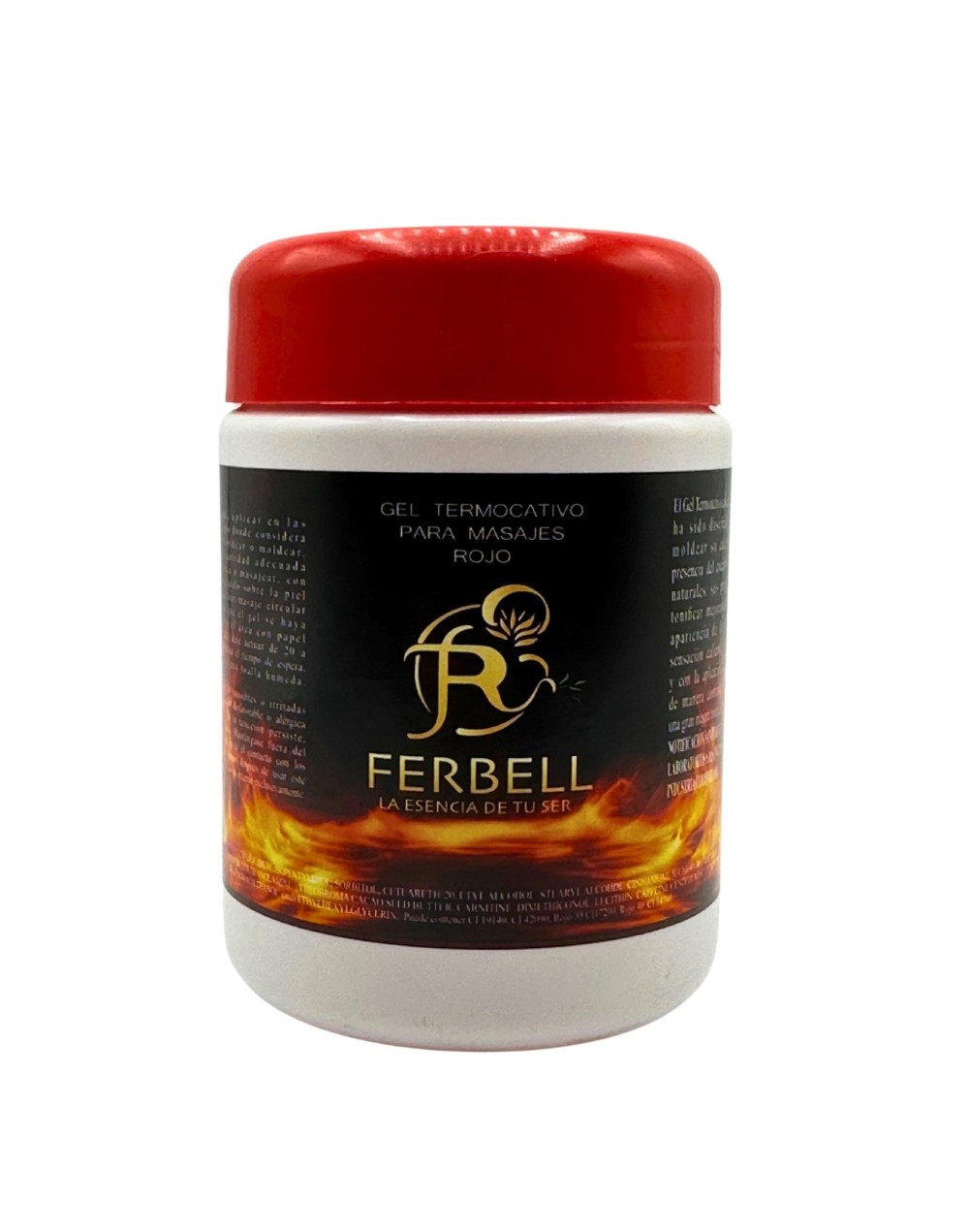 Gel rojo caliente