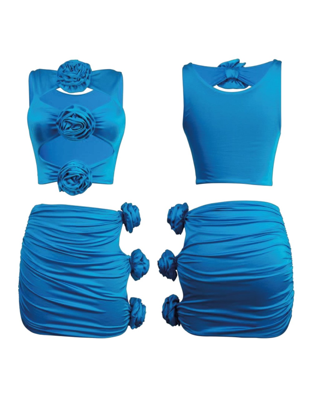 Minidress Wonder Dahlia Shiny | Brillo y Elegancia HAWT