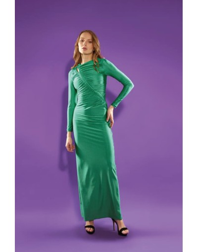 Dress Oleander Shiny | Elegancia Natural HAWT