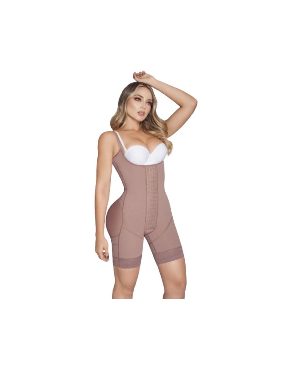 Faja Corta Tira Fina Broche Central Fajas Silhouette