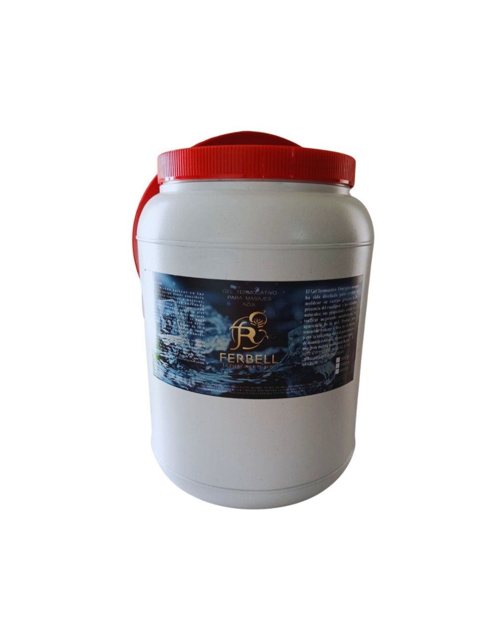 gel azul frio reafirmante