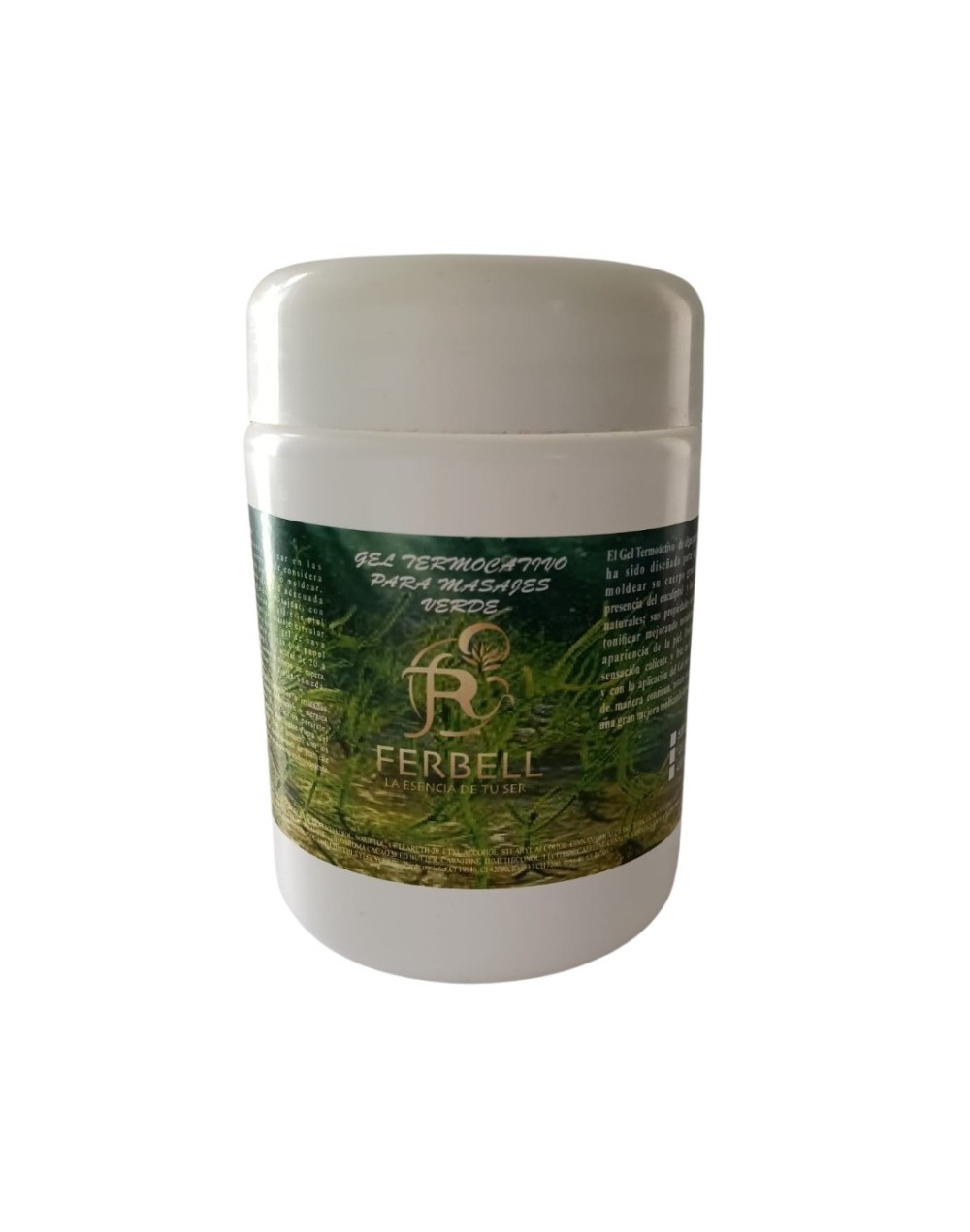 Gel verde de Algas Marinas