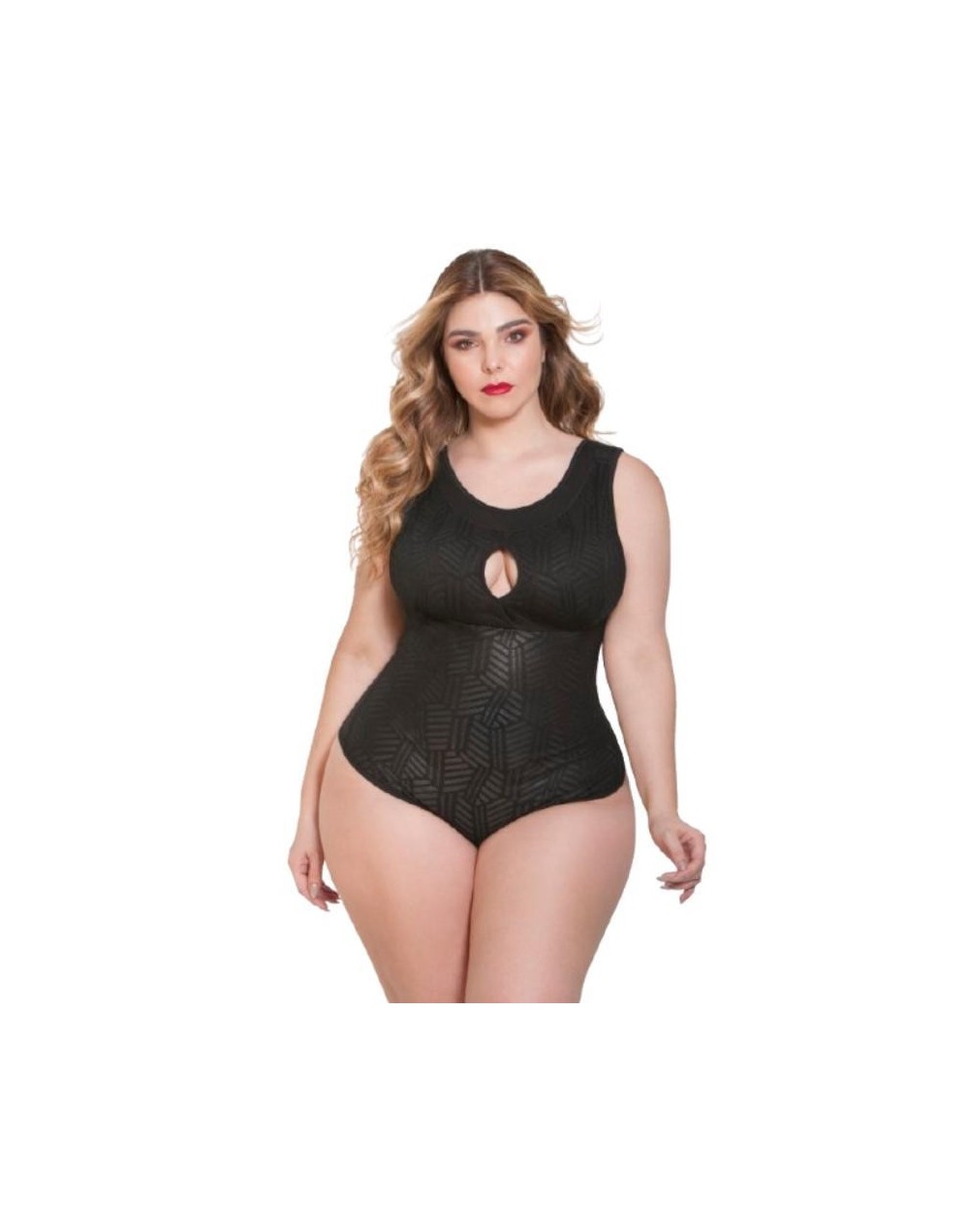 Referencia 2712 Body Control Rayas Negro Fajas Silhouette