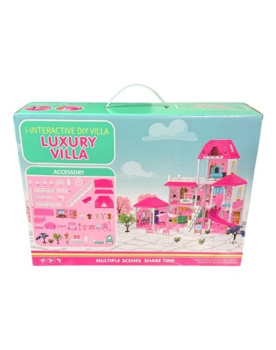 Casa De Muñecas Luxury Villa Con 252 Piezas