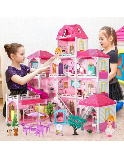 Casa De Muñecas Luxury Villa Con 331 Piezas