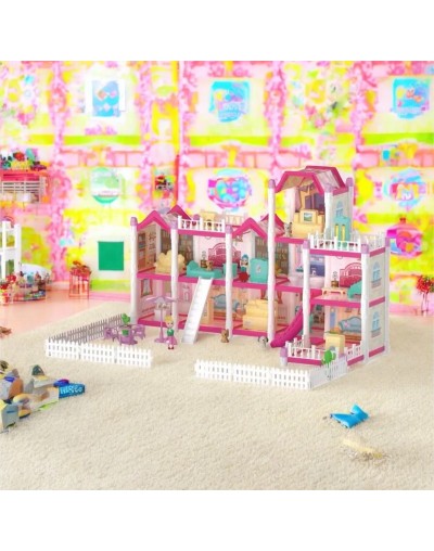 Casa De Muñecas Luxury Villa Con 282 Piezas