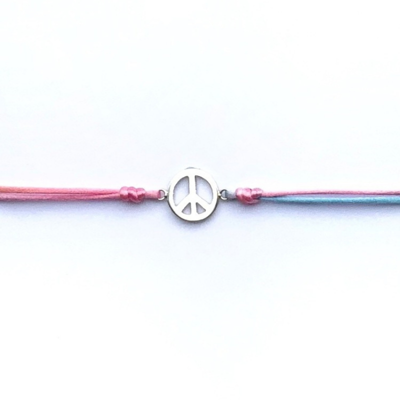 Pulsera símbolo de la paz