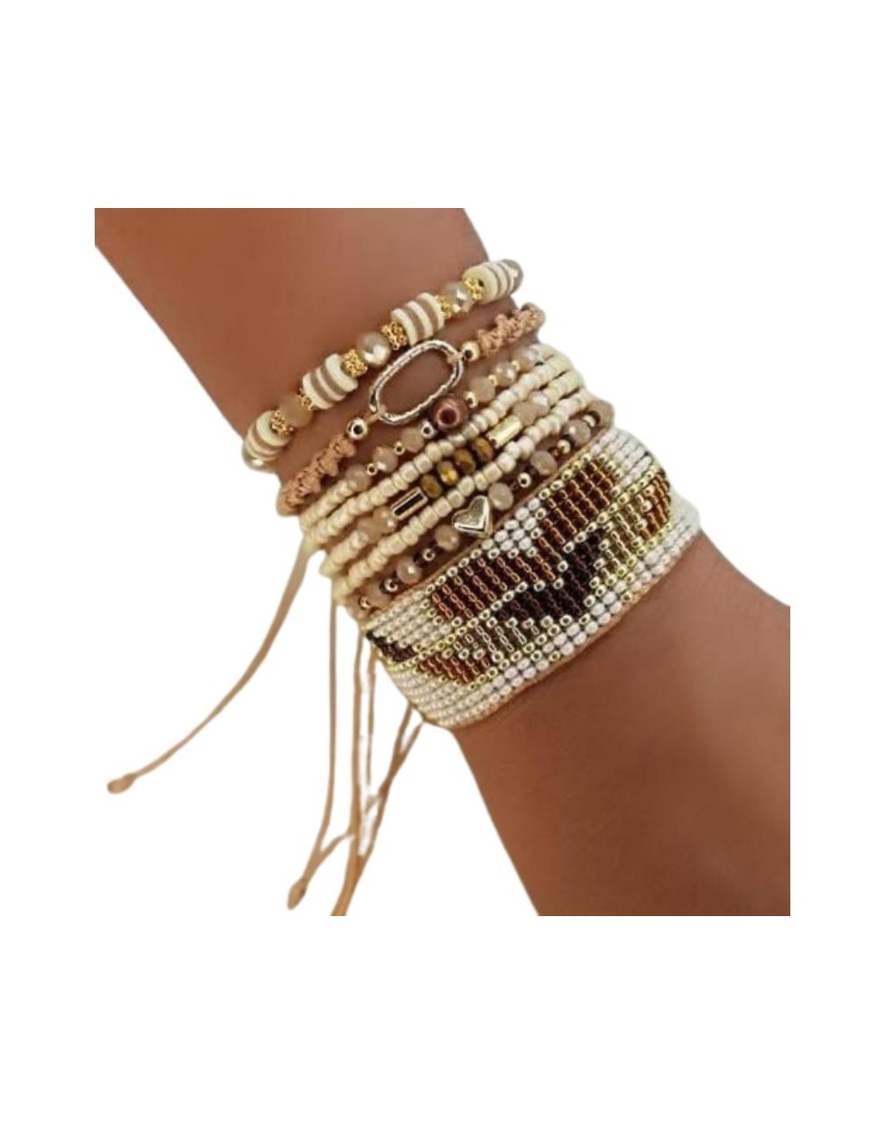 Set de Pulsera tejidas 