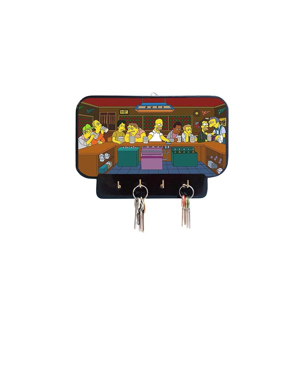 Portallaves en madera