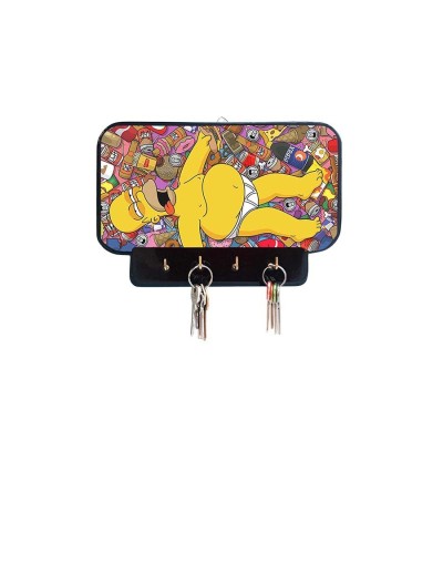 Portallaves en madera