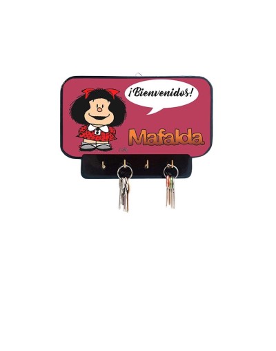 Portallaves en madera