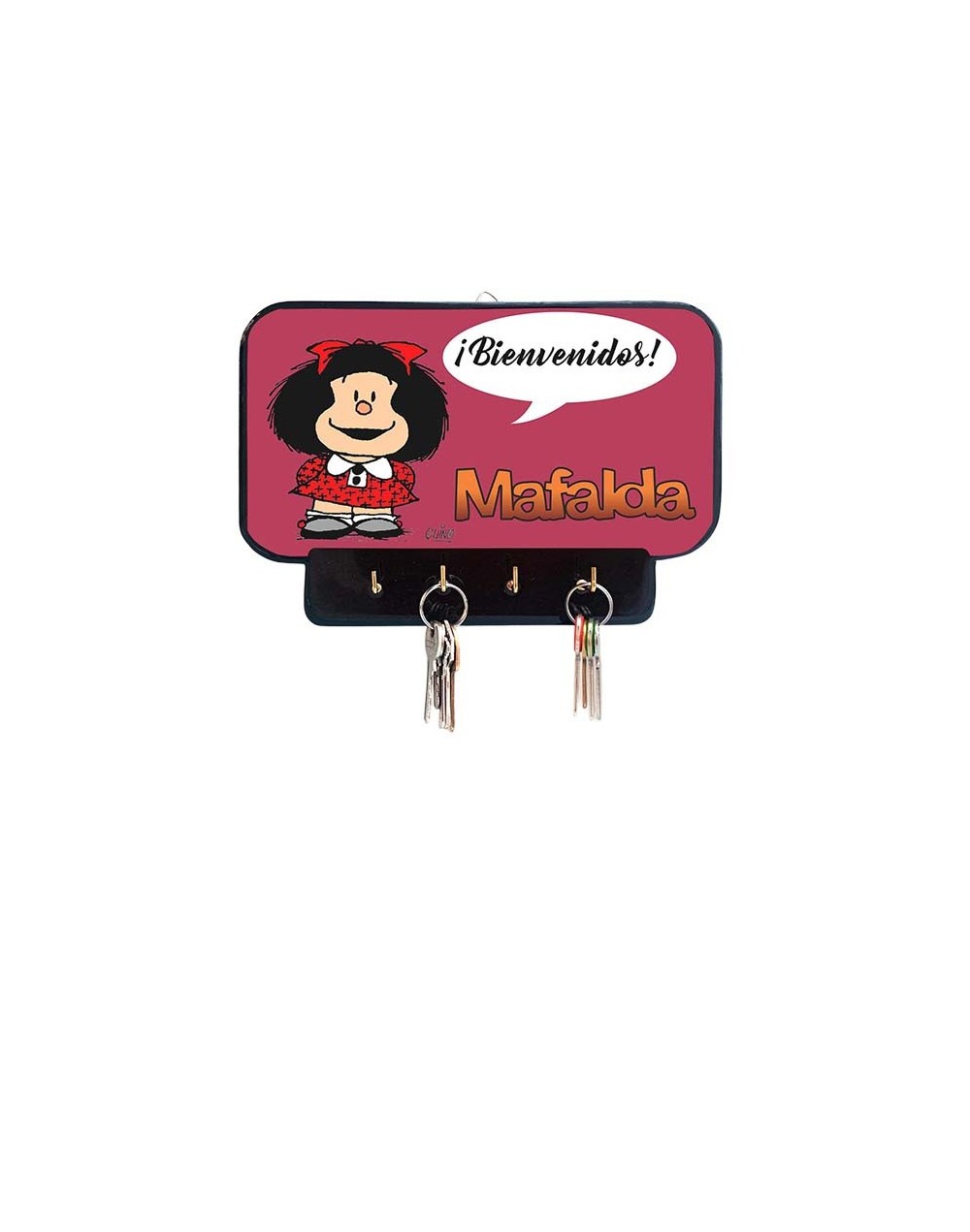 Portallaves en madera