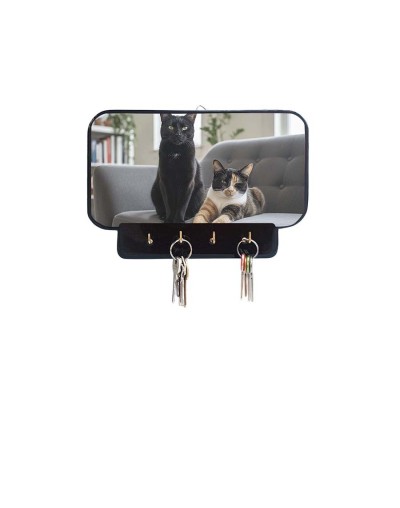 Portallaves en madera