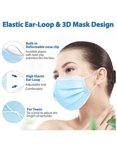 TAPABOCAS EMPAQ INDIVIDUAL TERMOSELLADOS QUIRURJICOS INVIMA