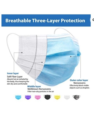 TAPABOCAS EMPAQ INDIVIDUAL TERMOSELLADOS QUIRURJICOS INVIMA