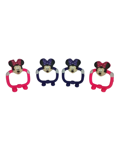 Encantadores recordatorios circulares y/o rectangulres elaborados en porcelanicrón con diseño de MINNIE MOUSE, perfectos como de