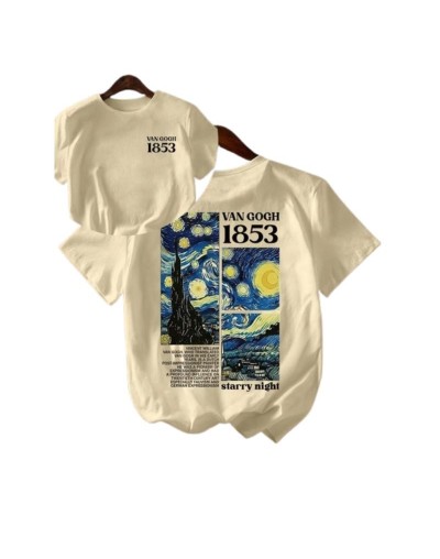 Camiseta  estampada VANGOGH