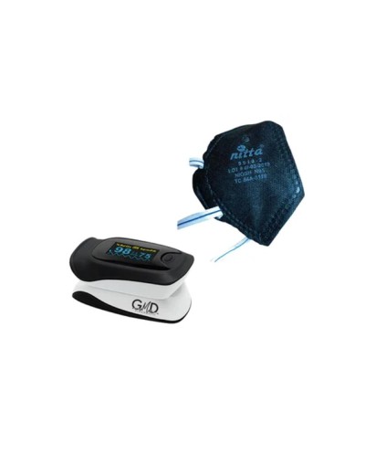 Kit Oximetro  Tapabocas Respirador N95