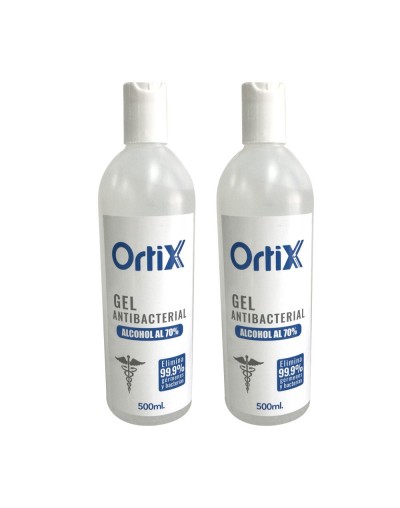 Kit Gel Antibacterial Ortix