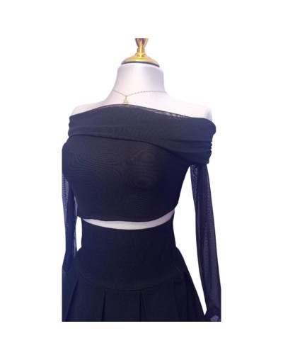 Blusa cuello bandeja