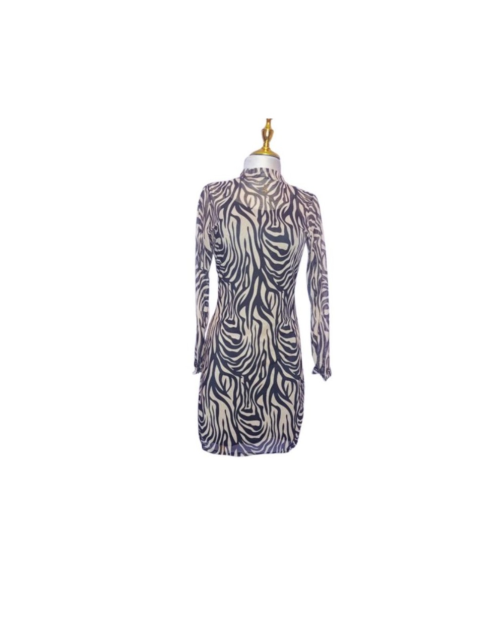 Vestido animal print