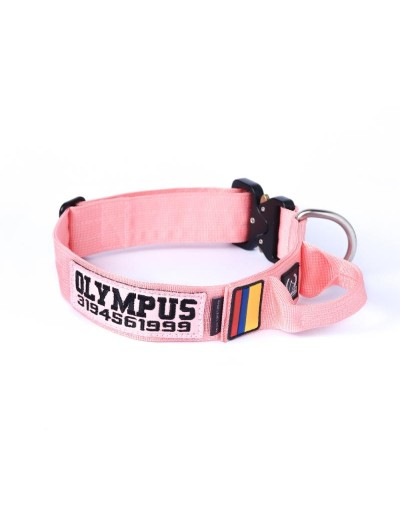 collar táctico rosado