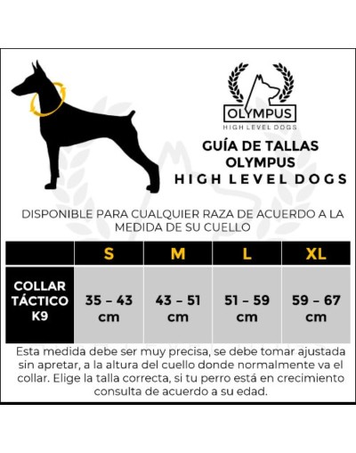 collar táctico rosado