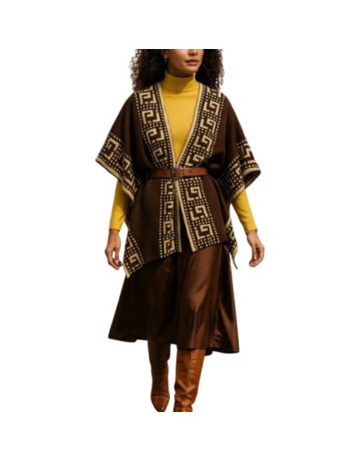 RUANA ABIERTA CARACOL