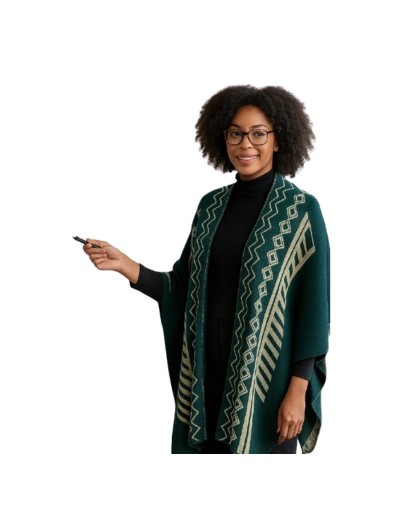 RUANA ABIERTA ETNICA