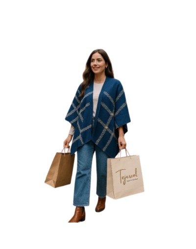 RUANA ABIERTA ESCOCIA