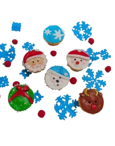 cupcakes navideños 