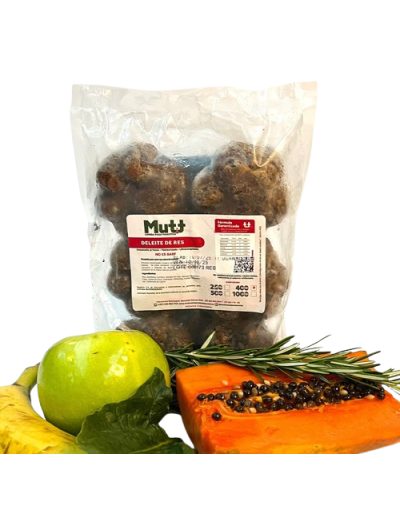 Mutt Huellitas Deleite de Res 400g – Comida Saludable Perros Pequeños