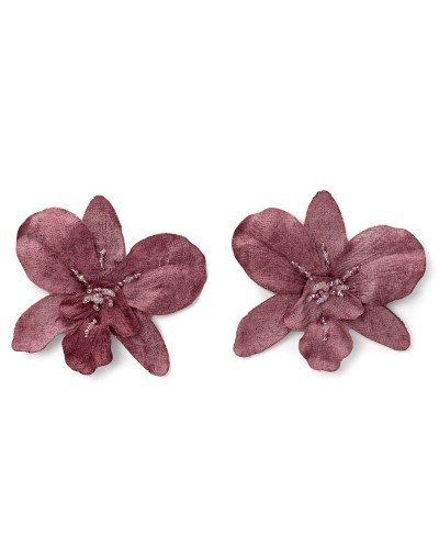 Aretes Veleña Palo de Rosa