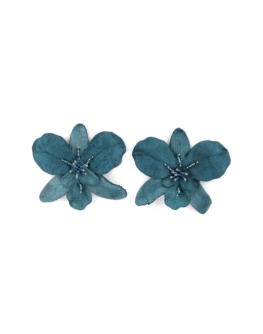 Aretes Veleña Azul