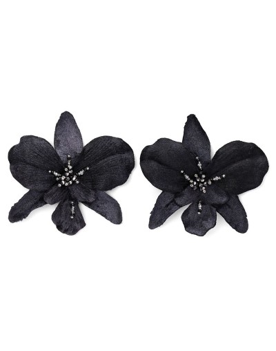 Aretes Veleña Negro